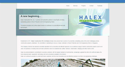 Desktop Screenshot of halex.com.sg